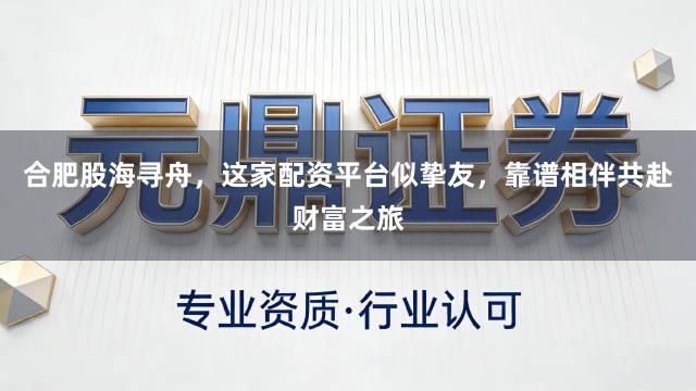 合肥股海寻舟，这家配资平台似挚友，靠谱相伴共赴财富之旅