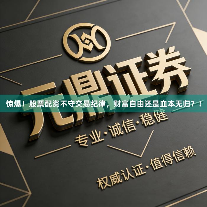 惊爆！股票配资不守交易纪律，财富自由还是血本无归？！
