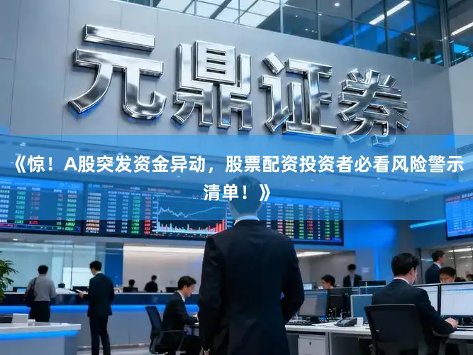 《惊！A股突发资金异动，股票配资投资者必看风险警示清单！》