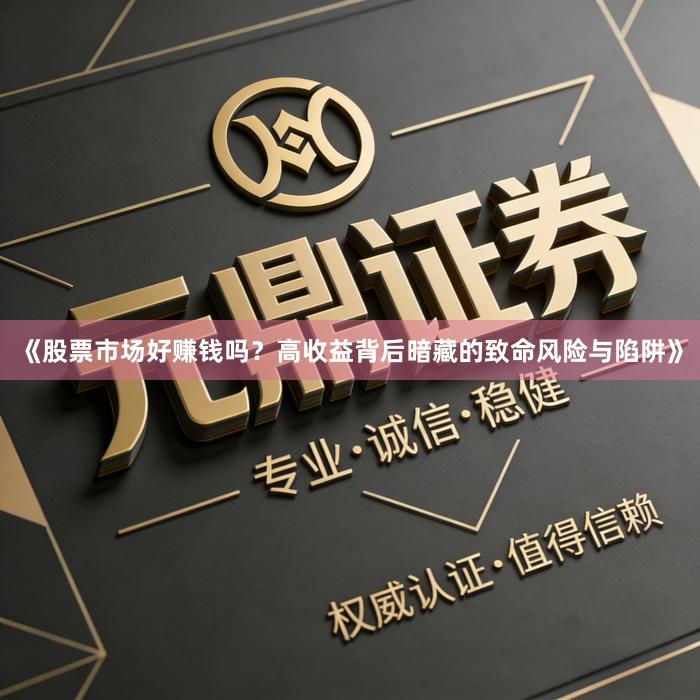 《股票市场好赚钱吗？高收益背后暗藏的致命风险与陷阱》